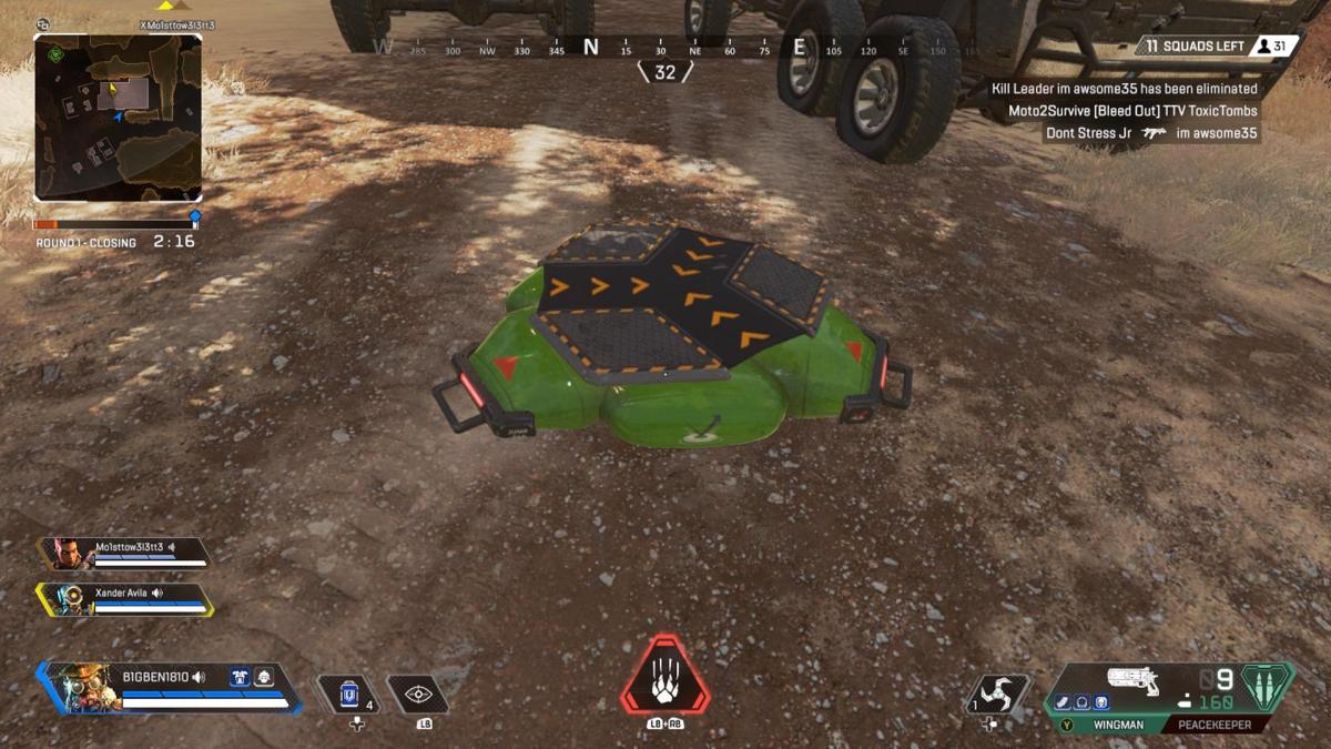 Teasing Apex Legends // Source : Reddit 