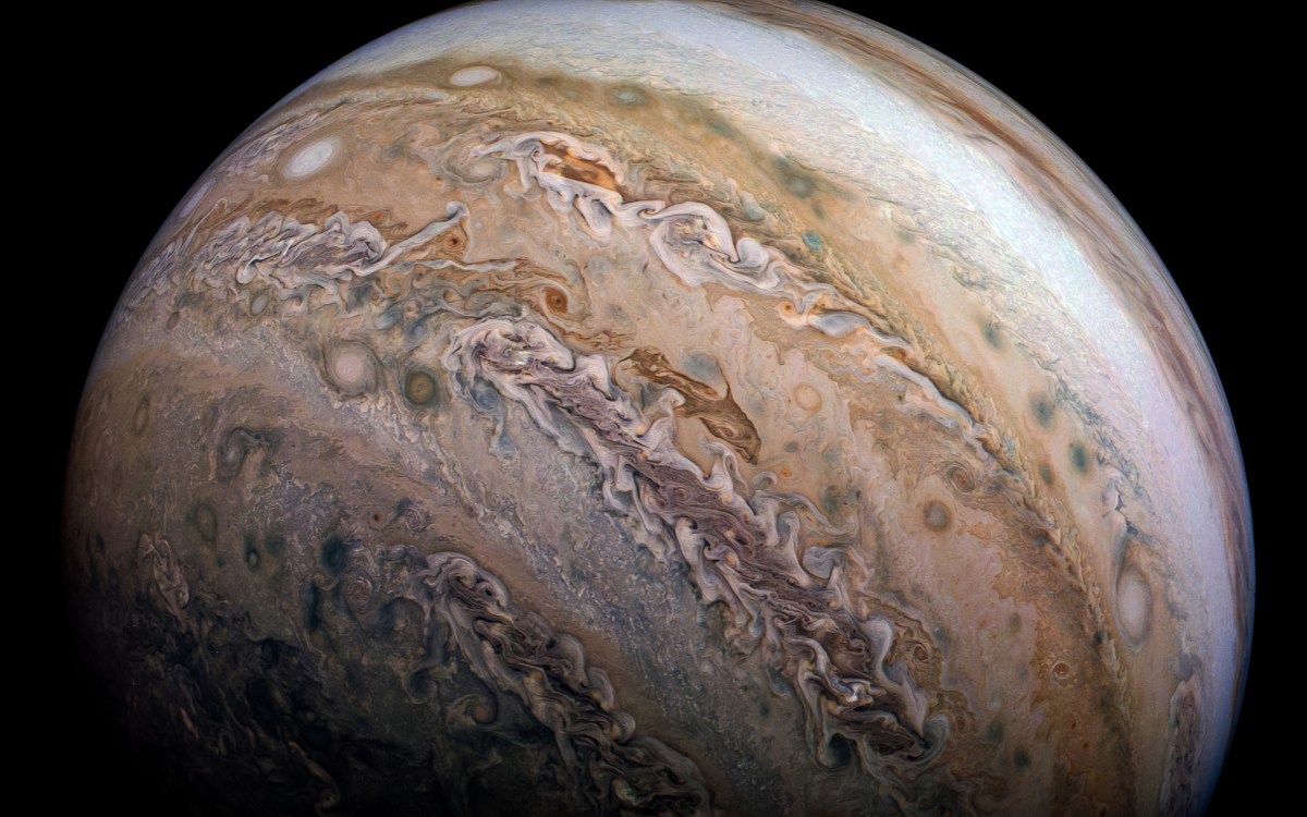 Jupiter. // Source : Flickr/CC/Kevin Gill (photo recadrée)