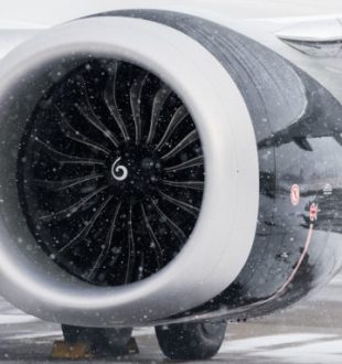 Un moteur d'un moteur Boeing 737 Max. // Source : Liam Allport