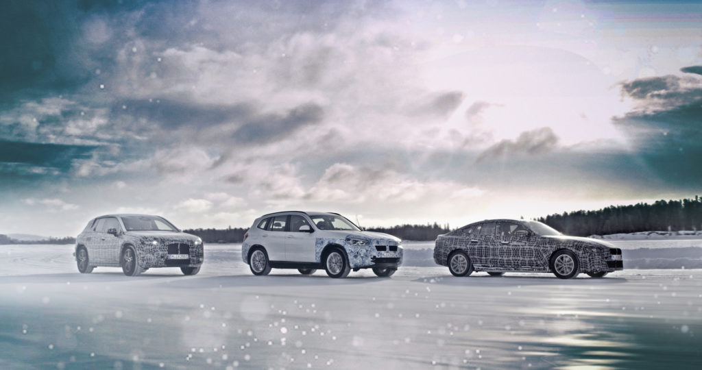 BMW iNext, iX3 et i4 // Source : BMW BMW iNext, iX3 et i4 // Source : BMW