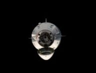 La capsule Crew Dragon en manoeuvre. // Source : NASA