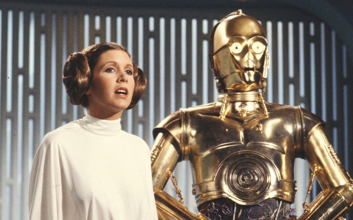 Leia et C-3PO dans Star Wars. // Source : Lucasfilm