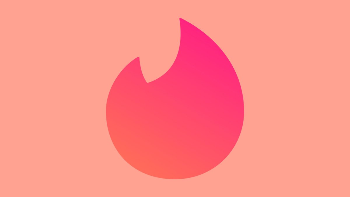 Le logo Tinder // Source : Logo Tinder / Montage Numerama