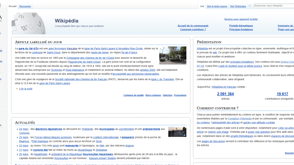 Wikipédia français