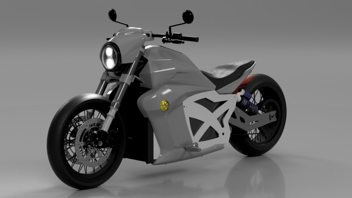 Moto électrique Evoke 6061 // Source : Evoke Motorcycles