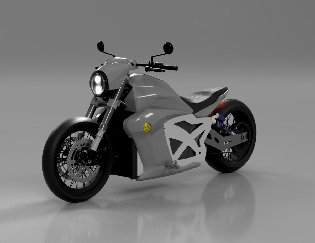 Moto électrique Evoke 6061 // Source : Evoke Motorcycles