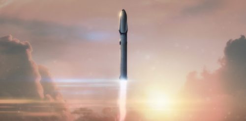 Rendu d'artiste de la BFR // Source : SpaceX