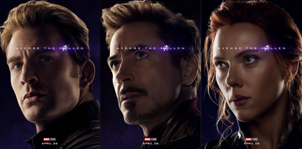 Les posters Avengers: Endgame // Source : Marvel