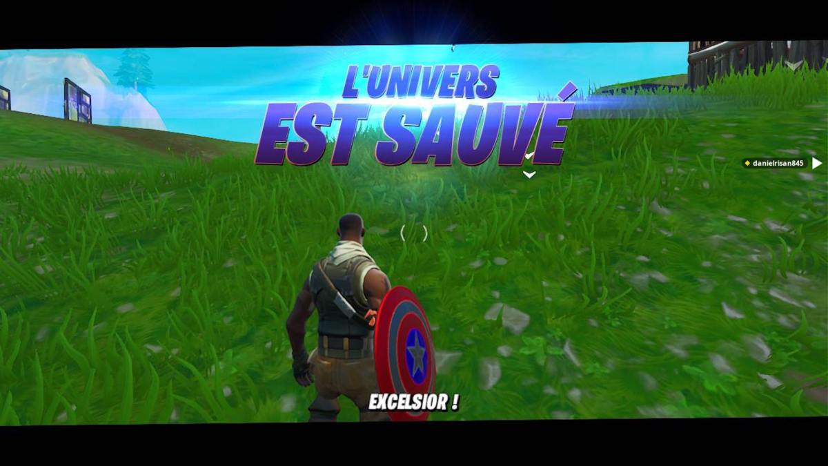 Capture du mode Endgame de Fortnite // Source : Numerama