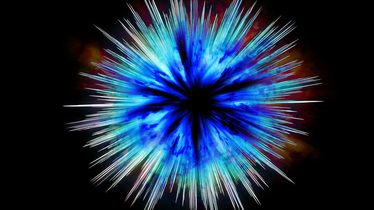 Le Big Bang n'est pas une explosion. // Source : Pixabay (photo recadrée)