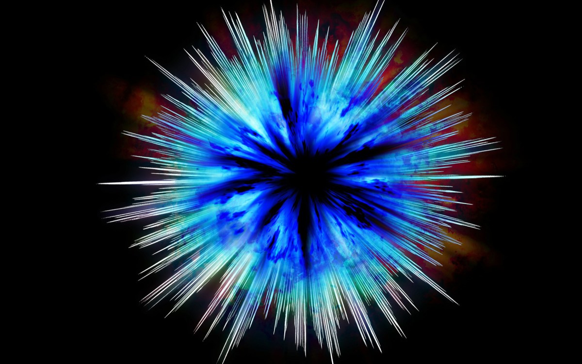 Le Big Bang n'est pas une explosion. // Source : Pixabay (photo recadrée)