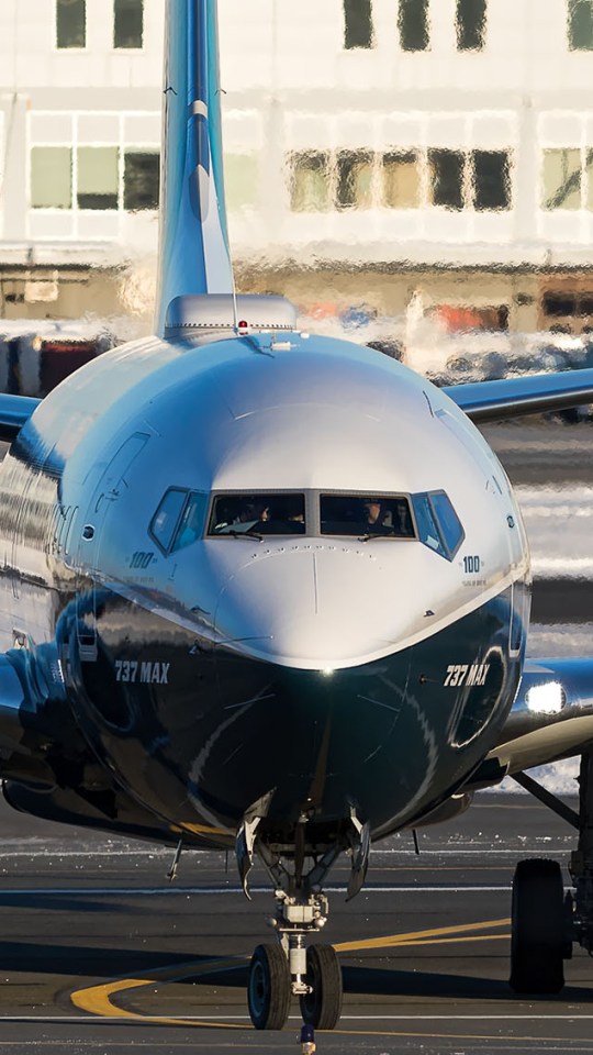 Un Boeing 737 MAX en manoeuvre. // Source : Nathan Coats