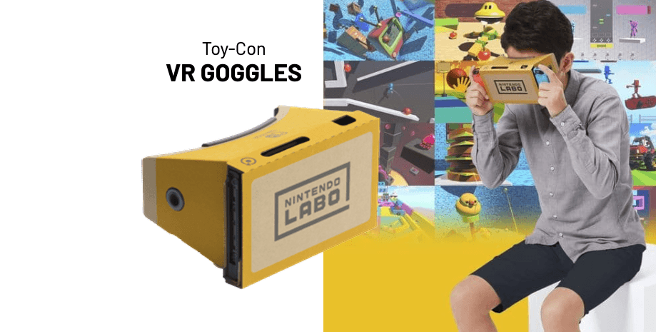 Les VR Goggles de Nintendo // Source : Nintendo