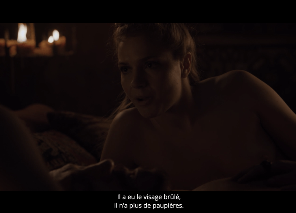 Ed Sheeran dans GOT // Source : OCS Ed Sheeran dans GOT // Source : OCS
