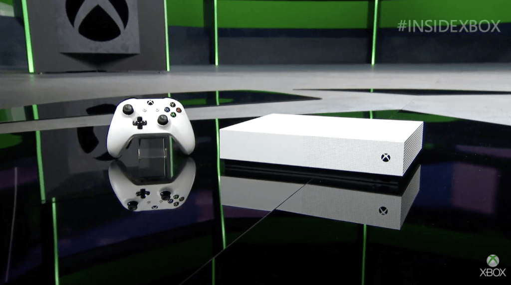 Xbox One S All-Digital Edition // Source : Microsoft Xbox One S All-Digital Edition // Source : Microsoft