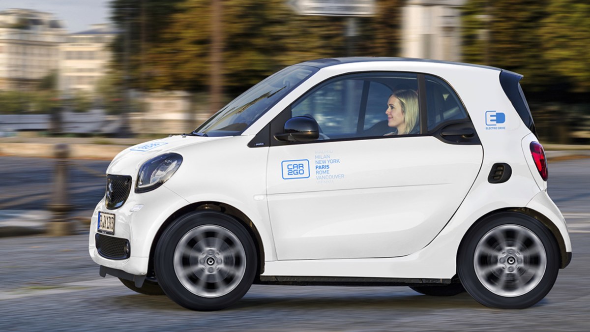 Une voiture Car2Go // Source : Car2Go