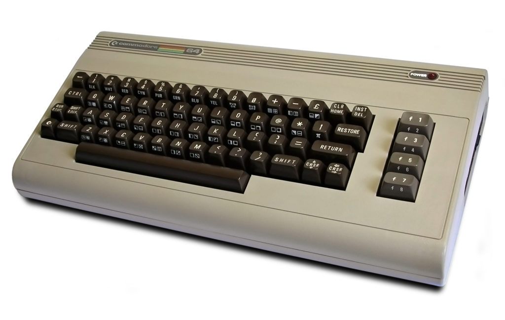 La Commodore 64 dans toute sa splendeur. // Source : Wikipédia