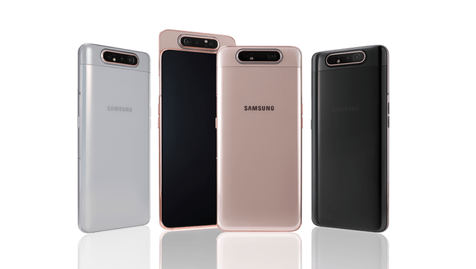 Samsung Galaxy A80 // Source : Samsung Samsung Galaxy A80 // Source : Samsung