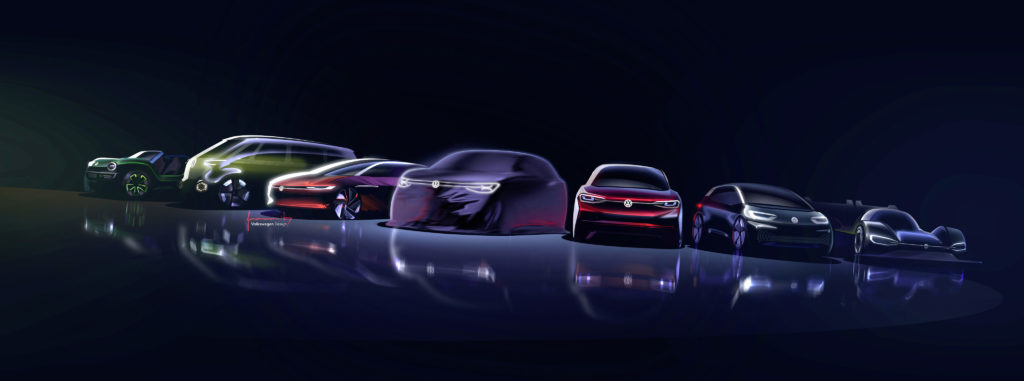 Famille Volkswagen ID. // Source : Volkswagen Famille Volkswagen ID. // Source : Volkswagen