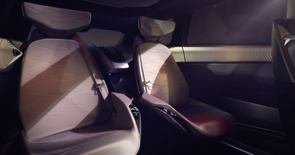 Sièges Volkswagen ID. ROOMZZ // Source : Volkswagen Sièges Volkswagen ID. ROOMZZ // Source : Volkswagen