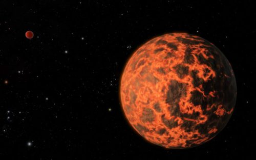 L'exoplanète UCF-1.01, plus petite que la Terre et probablement très chaude. // Source : NASA/JPL-Caltech (photo recadrée)