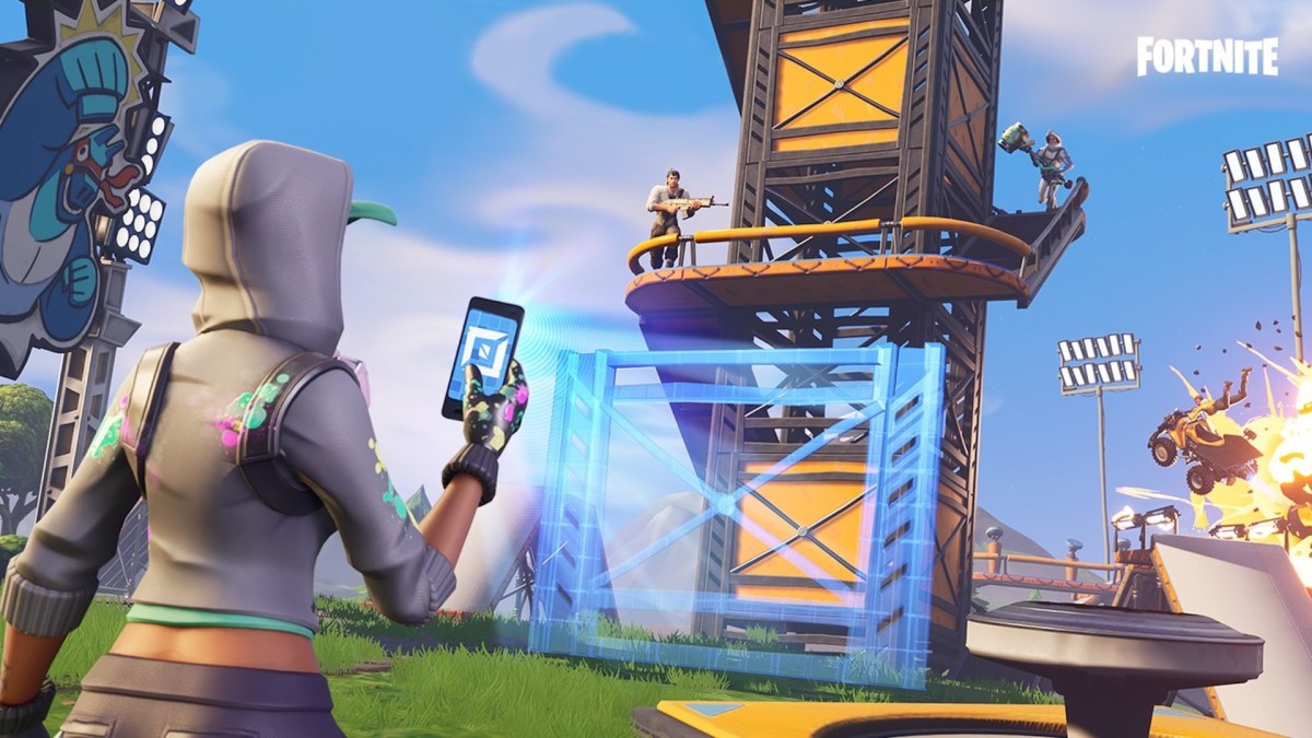 Le mode créatif de Fortnite // Source : Epic Games