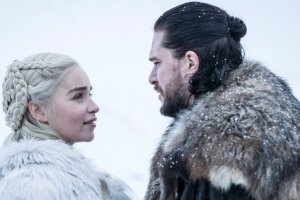 Daenerys et Jon </3. // Source : Game of Thrones / HBO