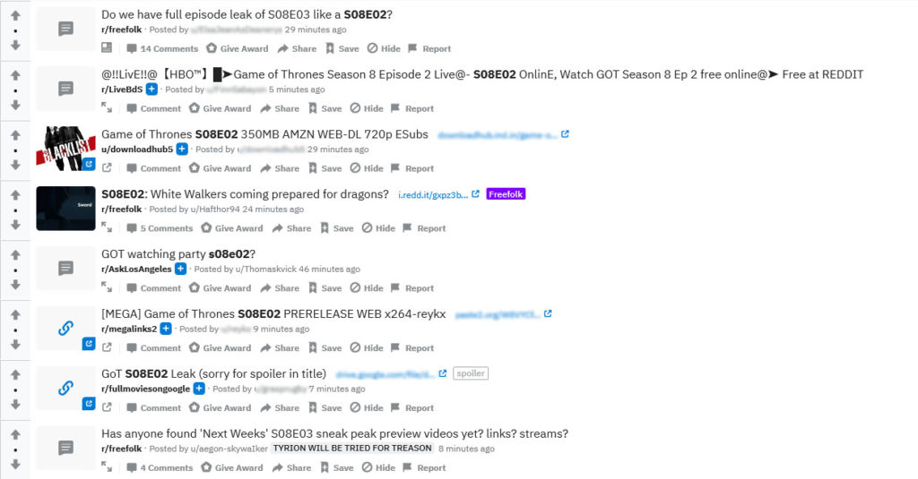 GoT Leak S08E02 Reddit GoT Leak S08E02 Reddit