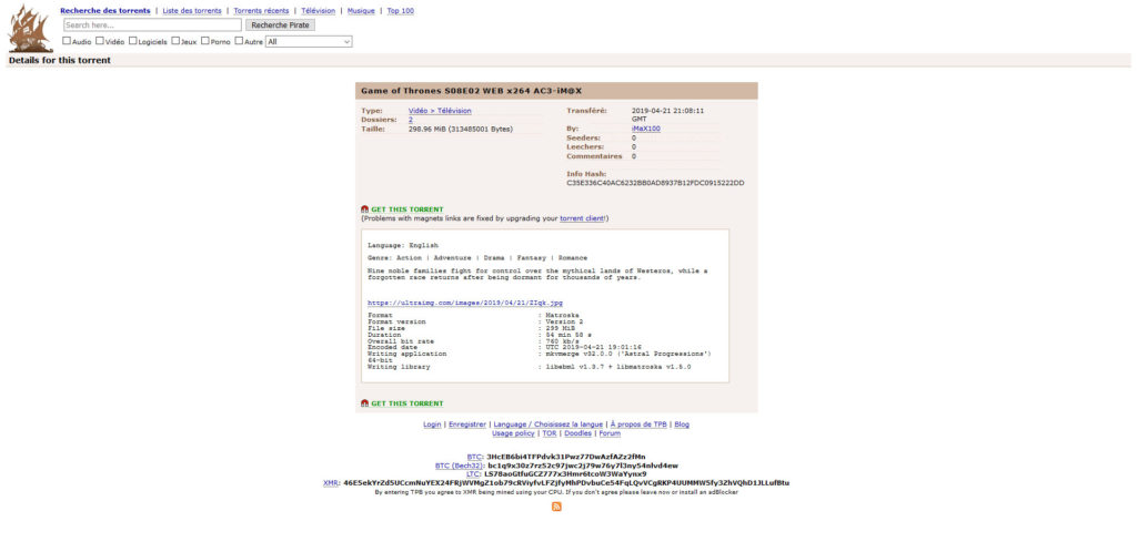GoT Leak torrent GoT Leak torrent