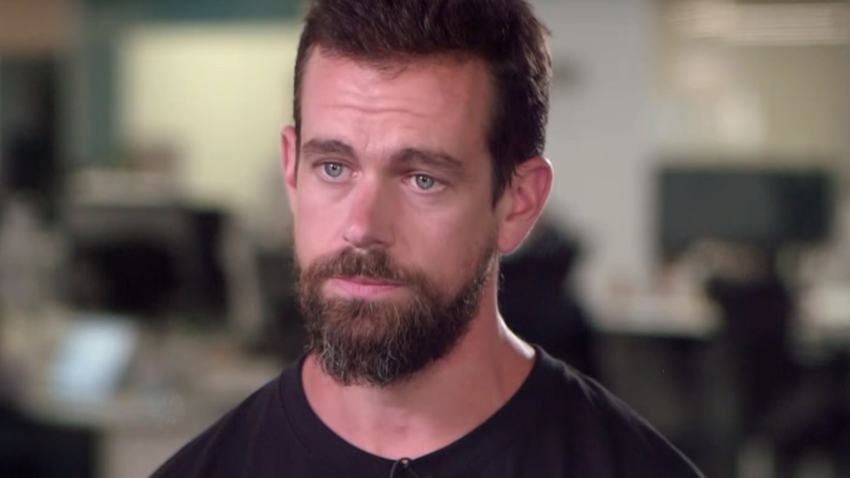 Jack Dorsey, le CEO de Twitter. // Source : Capture d'écran YouTube / Bloomberg