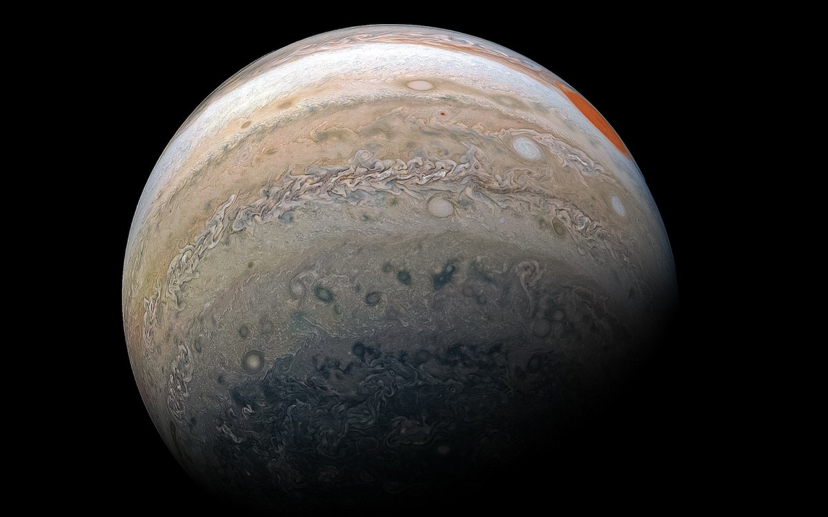 Jupiter. // Source : Flickr/CC/Kevin Gill (photo recadrée)