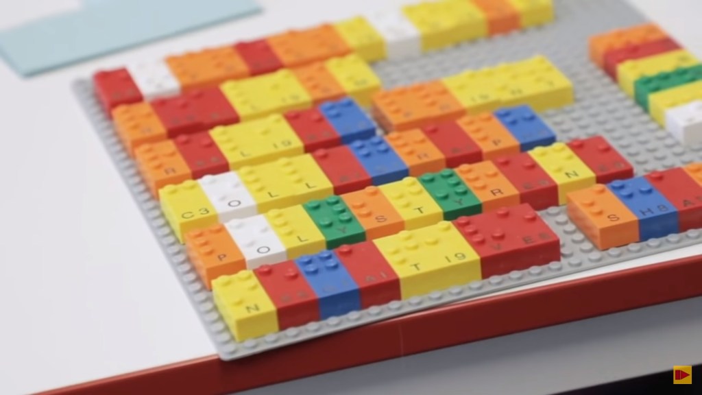 Lego va proposer des briques en brailles pour les enfants malvoyants // Source : Youtube/ Beyoun the Bricks