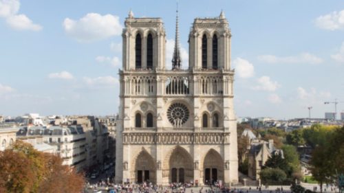 La cathédrale de Notre-Dame de Paris, avant l'incendie. // Source : Notre-Dame de Paris