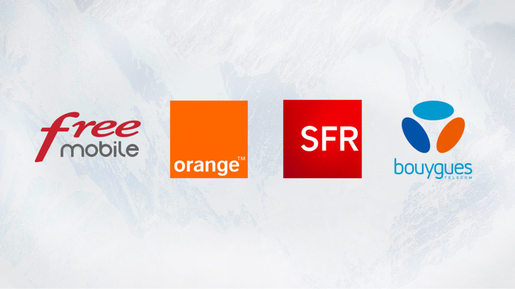 opérateurs orange free mobile sfr bouygues telecom