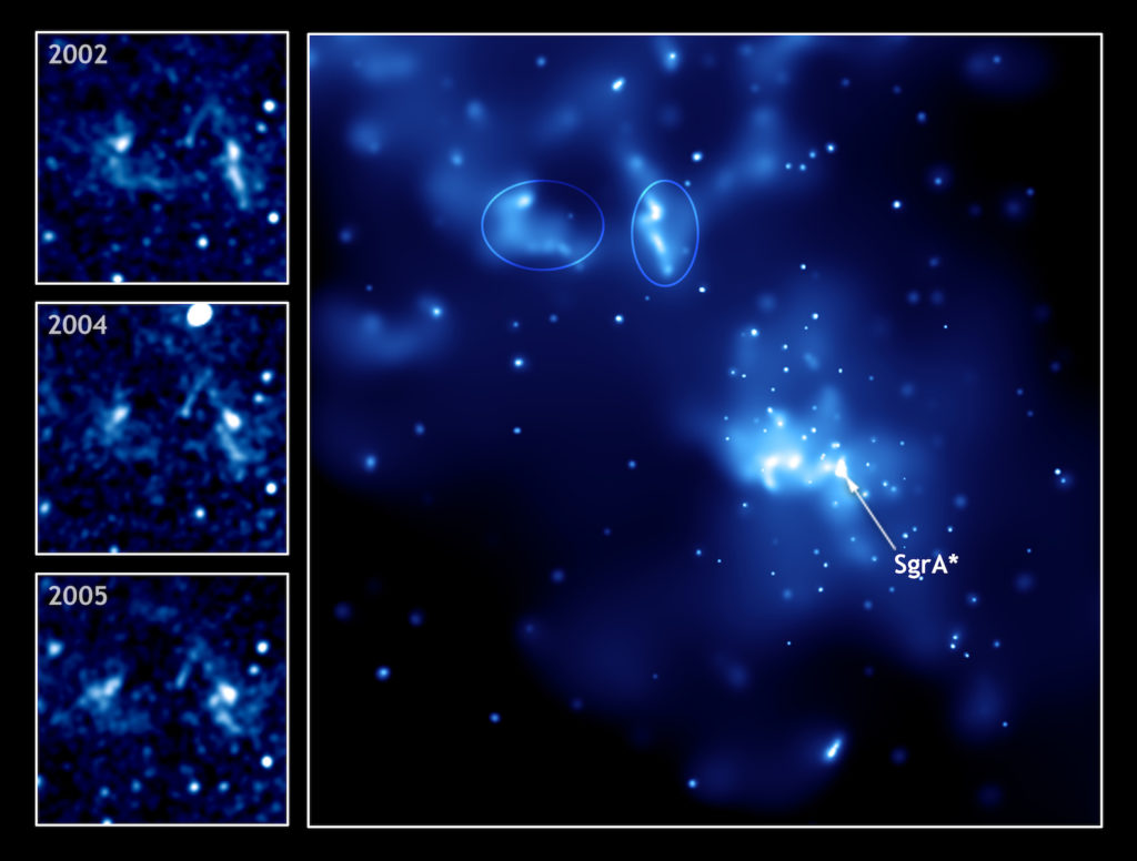 Le trou noir Sagittaire A. // Source : Wikimedia/CC/Serendipodous