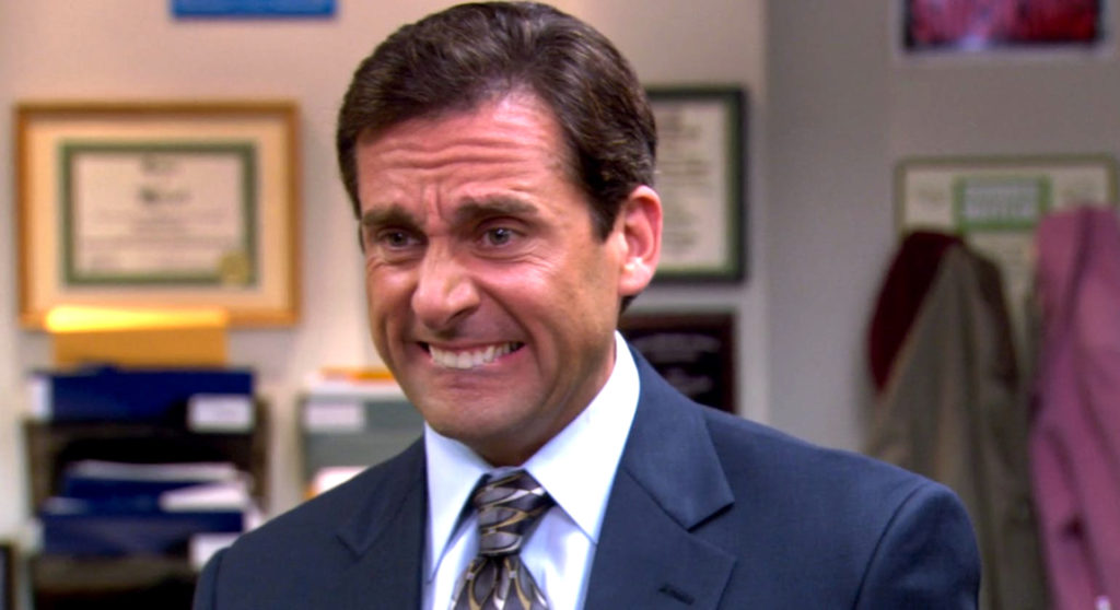 Michael Scott dans The Office // Source : NBC/Amazon Prime Video Michael Scott dans The Office // Source : NBC/Amazon Prime Video
