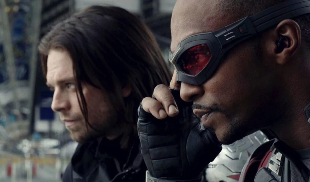 Winter Soldier et Falcon // Source : Disney/Marvel Winter Soldier et Falcon // Source : Disney/Marvel