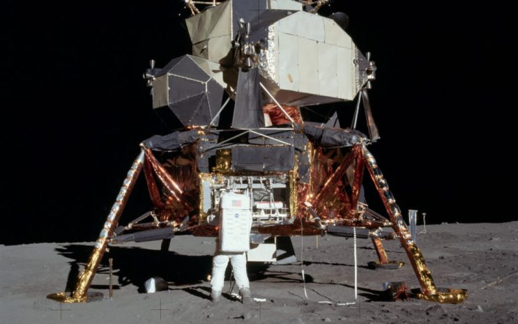 La mission Apollo 11. // Source : Pxhere/CC0 Domaine public (photo recadrée)