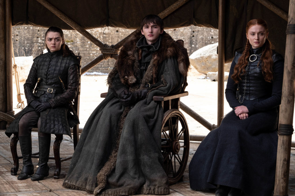 Arya, Bran, Sansa Arya, Bran, Sansa