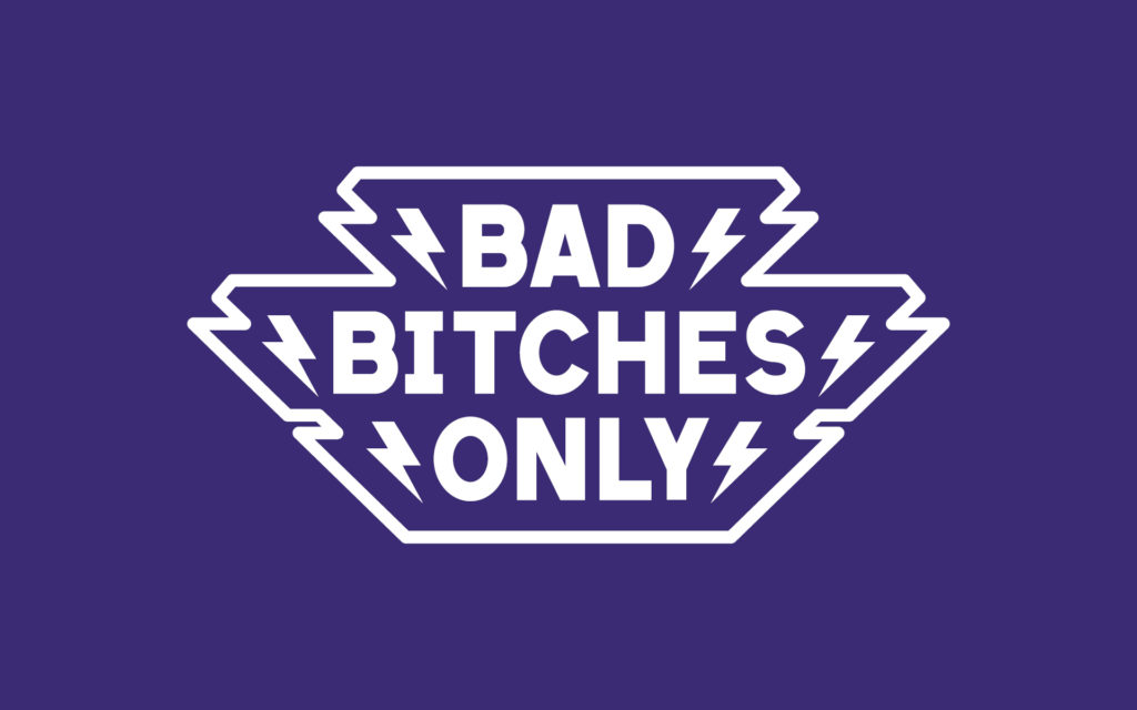 Le logo de Bad Bitches Only. // Source : Gender Games