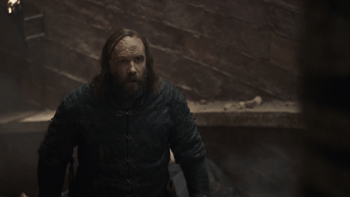 Clegane dans GOT // Source : HBO