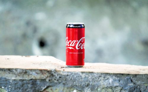 Une canette de Coca-Cola. // Source : Pxhere/CC0 Domaine public (photo recadrée)