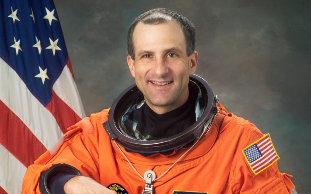 L'astronaute Donald Pettit. // Source : Wikimedia/CC/Alessio Rolleri (photo recadrée)