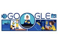 Le Doodle de Google consacré à Anita Condi. // Source : Google