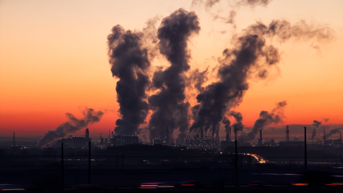 La concentration de dioxyde de carbone dans l'atmosphère atteint un nouveau record. // Source : Pexels (photo recadrée)