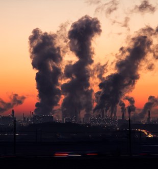 La concentration de dioxyde de carbone dans l'atmosphère atteint un nouveau record. // Source : Pexels (photo recadrée)