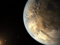 L'exoplanète Kepler-186f. // Source : NASA/Ames/SETI Institute/JPL-Caltech (photo recadrée)