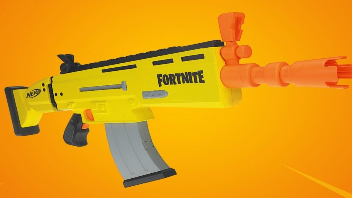 Fortnite Scar Blaster de NERF