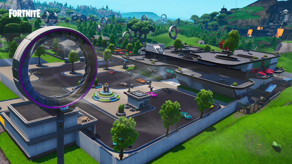 La nouvelle zone "Mega Mall" // Source : Epic Games