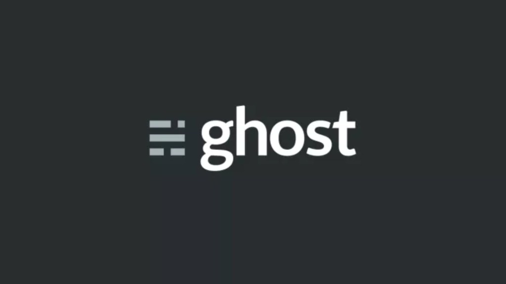 Le logo de Ghost. // Source : Ghost